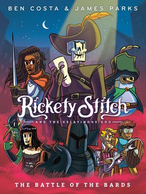 cover image of Rickety Stitch and the Gelatinous Goo Book 3